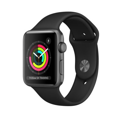 Apple Watch Series 3 with gift