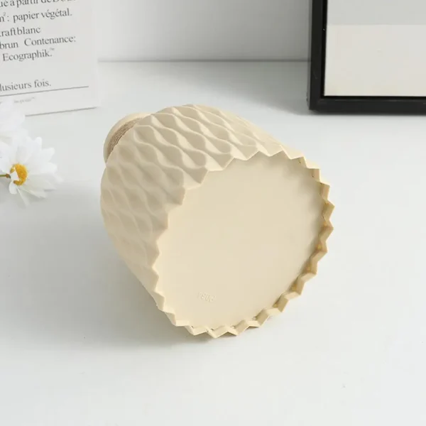 Brand white Plastic Vase - Image 3