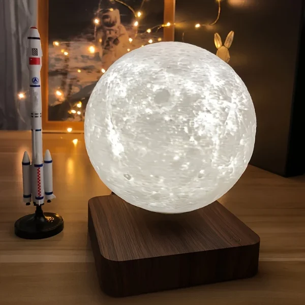 Luna Rotating Night Magnetic Hanging Moon Lamp