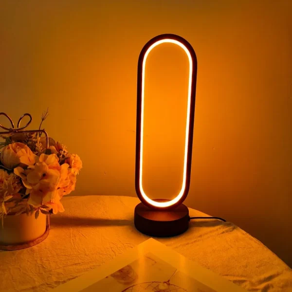 LED ring night light lamp - Image 5