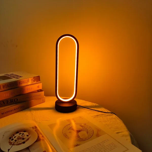 LED ring night light lamp - Image 4