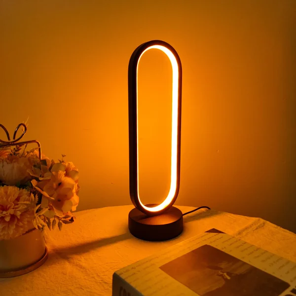 LED ring night light lamp - Image 3