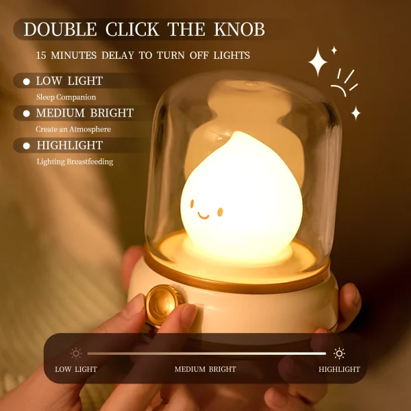 Small tabletop night light - Image 3